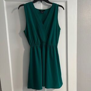 Emerald Green Sleeveless Dress